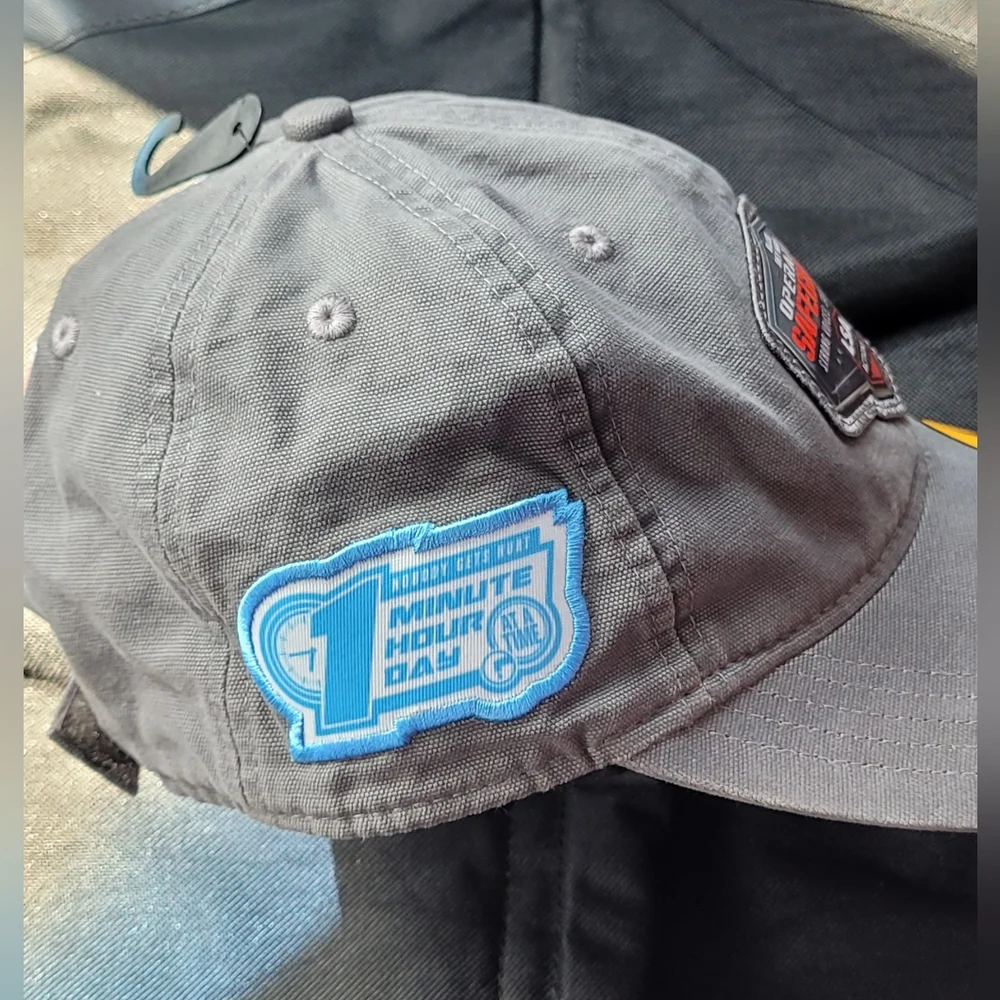 Carhartt Gray Cap with Patch - Picture 5 of 7